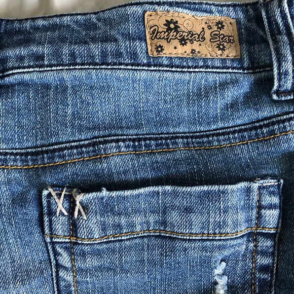 Imperial Star 5 pocket denim distressed sh… - Picture 3 of 6